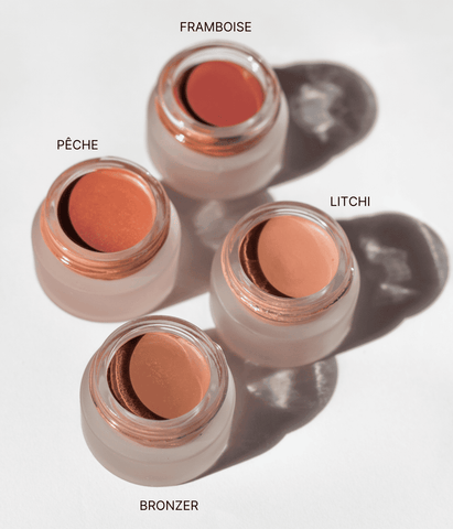 LE BLUSH CRÈME PÊCHE consigné et Cosmos Organic